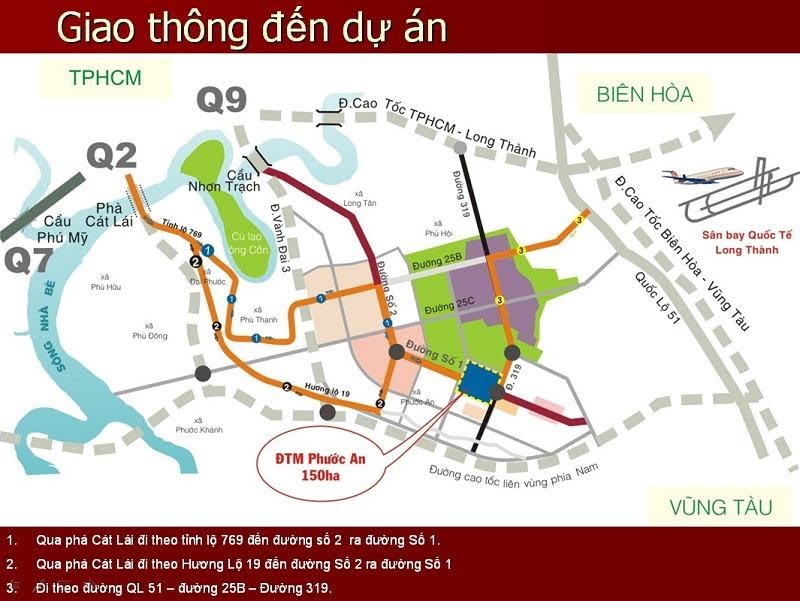 vị trí dự án xdhn nhơn trạch